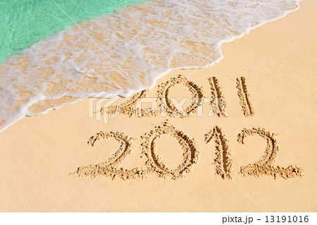 Numbers 2012 on beach Numbers 2012 on beach 13191016