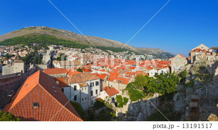 Panorama of Dubrovnik in Croatia Panorama of Dubrovnik in Croatia 13191517