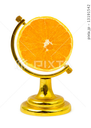 Orange fruit like a globe 13191542