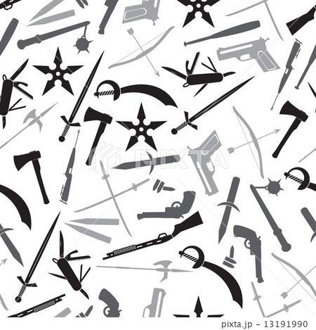 weapons and guns gray pattern eps10 13191990