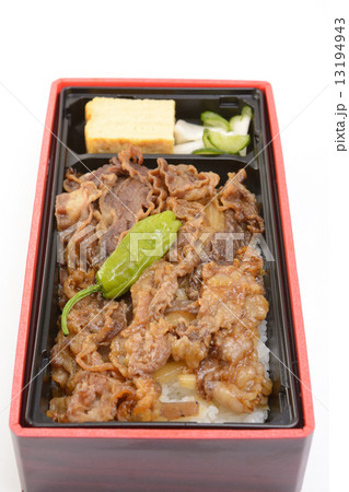 おいしい牛めし重 13194943