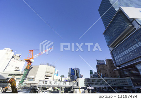 渋谷駅 渋谷ヒカリエと東口大規模再開発現場 (2014年12月) 渋谷駅 渋谷ヒカリエと東口大規模再開発現場 (2014年12月) 13197434