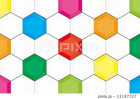 背景素材壁紙 六角形 六角 ハニカム構造 ハニカム スポーツ ボール