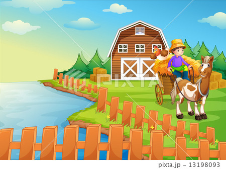 A boy at the farm 13198093