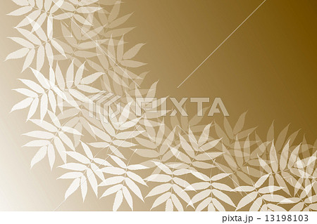背景素材壁紙 日本風 和風 京都 江戸 葉の模様 樹木 若葉 夏 季節 葉 秋 のイラスト素材