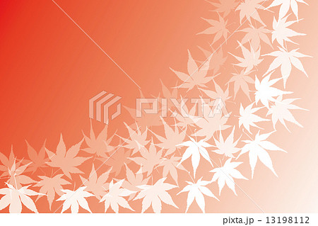 背景素材壁紙 日本風 和風 京都 江戸 葉の模様 枯れ葉 落葉 晩秋 秋 葉 あき 夏 和菓子 のイラスト素材
