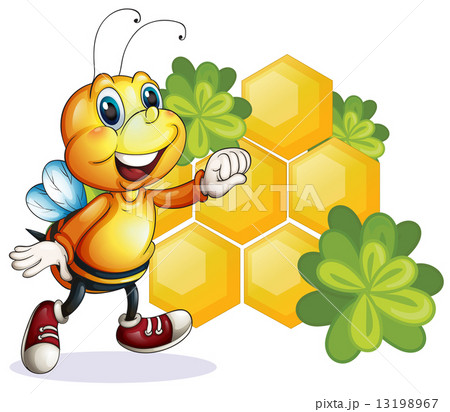 A smiling bee 13198967