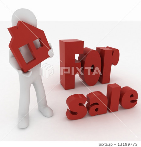 A person makes a presentation of the new homes for sale 13199775