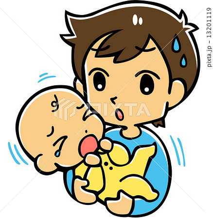 赤ちゃんとパパ(困る) 13201119