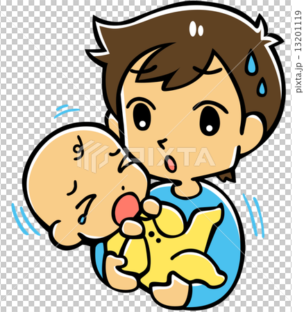 赤ちゃんとパパ(困る) 13201119