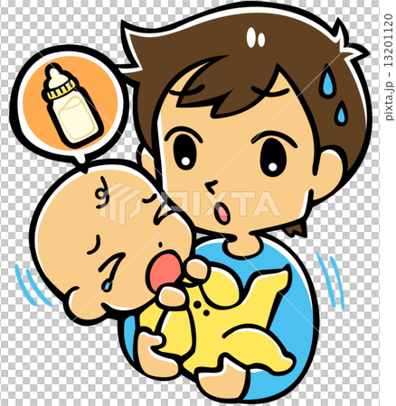 赤ちゃんとパパ(ミルク) 13201120