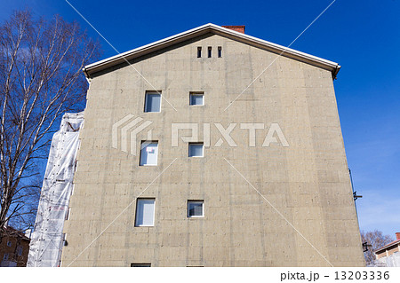 Rock-wool insulation installed Rock-wool insulation installed 13203336