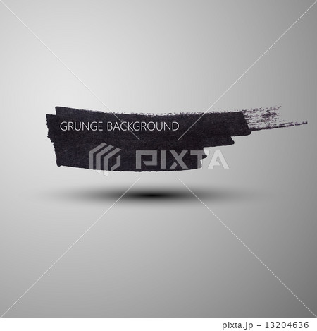 Grunge marker stain banner. brushed ink texture. Abstract background for your design Grunge marker stain banner. brushed ink texture. Abstract background for your design 13204636