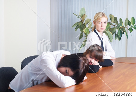 Tired girl 13204830