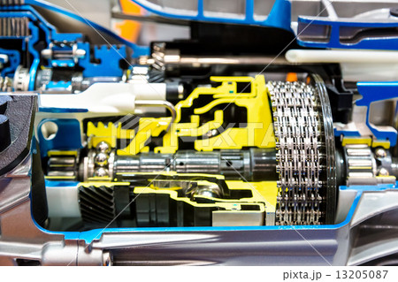 Opened switch gear of a car 13205087