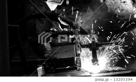 Electricity distribution hall in metal industry 13205394