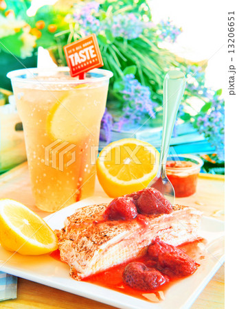 strawberry cheese crepe with sweet strawberry jam topping and co strawberry cheese crepe with sweet strawberry jam topping and co 13206651