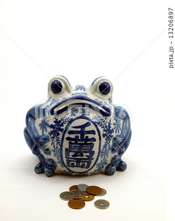 蛙の貯金箱 13206897