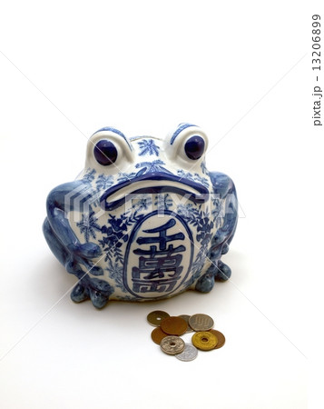 蛙の貯金箱 13206899