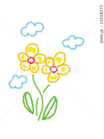 植物 花 雲のイラスト素材 1375