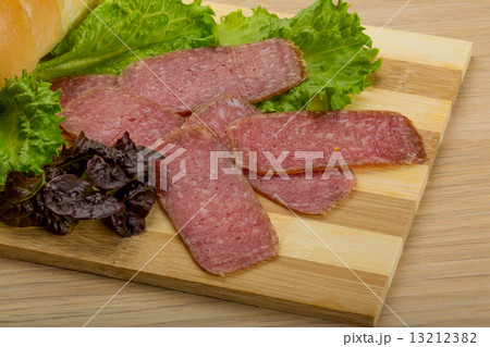 Salami sausages Salami sausages 13212382