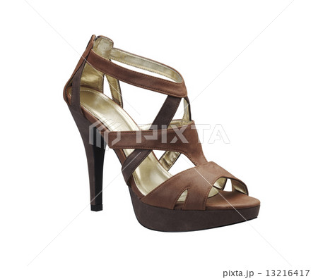 genuine leather high heel shoe genuine leather high heel shoe 13216417