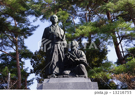 吉田松陰 金子重輔像の写真素材