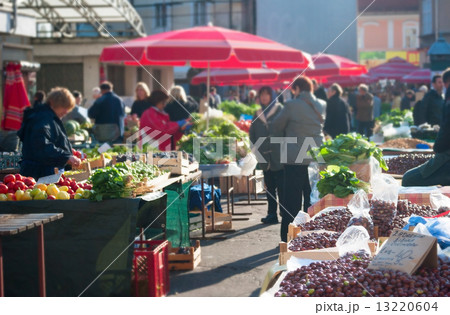 Food market, Croatia Food market, Croatia 13220604
