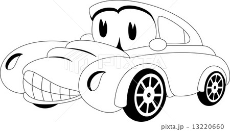 Cartoon car 13220660