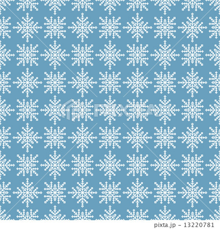 Snowflake seamless pattern. Design template Snowflake seamless pattern. Design template 13220781