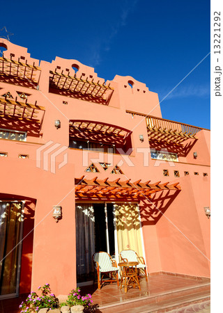 Building of the luxury hotel, Sharm el Sheikh, Egypt 13221292