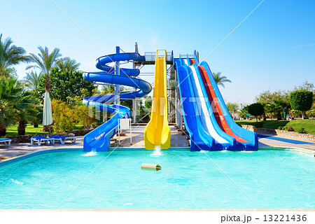 Aquapark at popular hotel, Sharm el Sheikh, Egypt 13221436