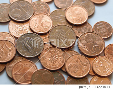 Euro coins 13224014