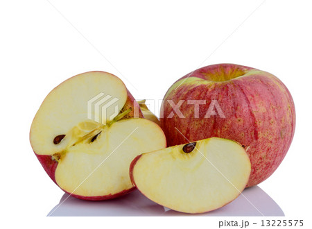 Apple on a white background. 13225575