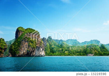 Railay beach in Krabi Thailand 13228590