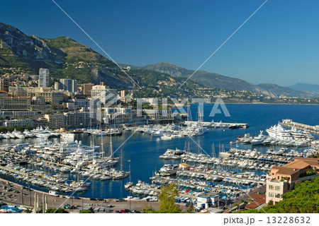 Marina of Monte Carlo in Monaco 13228632