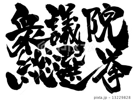 衆議院総選挙・・・文字 13229828