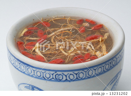 Chicken soup with ginseng 13231202