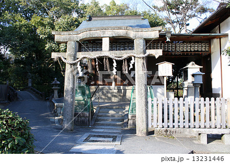 厳島神社の唐破風鳥居 厳島神社の唐破風鳥居 13231446