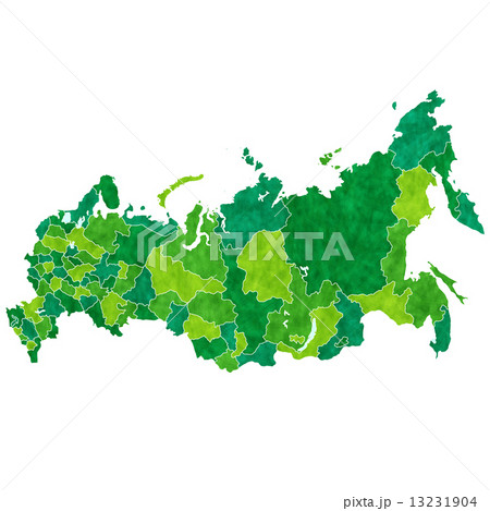 ロシア　地図　国 13231904