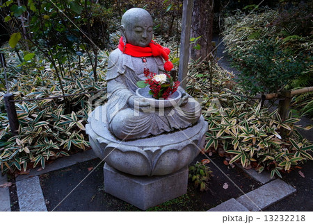 北鎌倉　明月院　（ あじさい寺 ）　花思い地蔵　（ 神奈川県 鎌倉市 山ノ内 ） 13232218