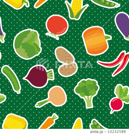 vegetable seamless pattern. The image of vegetables 13232589