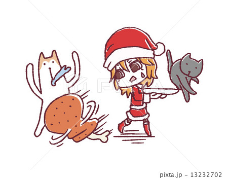 クリスマスと肉 13232702
