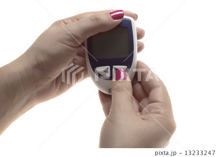 Diabetes equipment for Blood Sugar Test 13233247