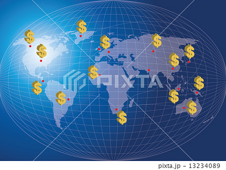 World map finance concept. World map finance concept. 13234089