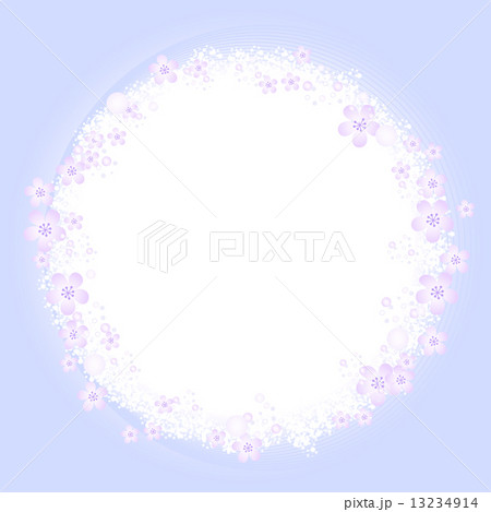 背景イメージ水色の花 13234914