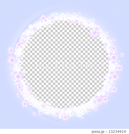 背景イメージ水色の花 13234914
