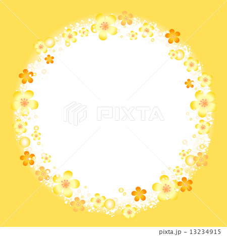背景イメージ黄色の花 13234915