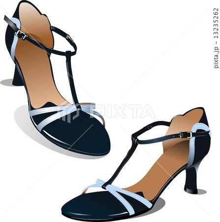 Fashion woman shoes. Vector illustration Fashion woman shoes. Vector illustration 13235262