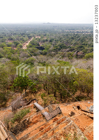 View from Sigiriya Lion's rock palace 13237003